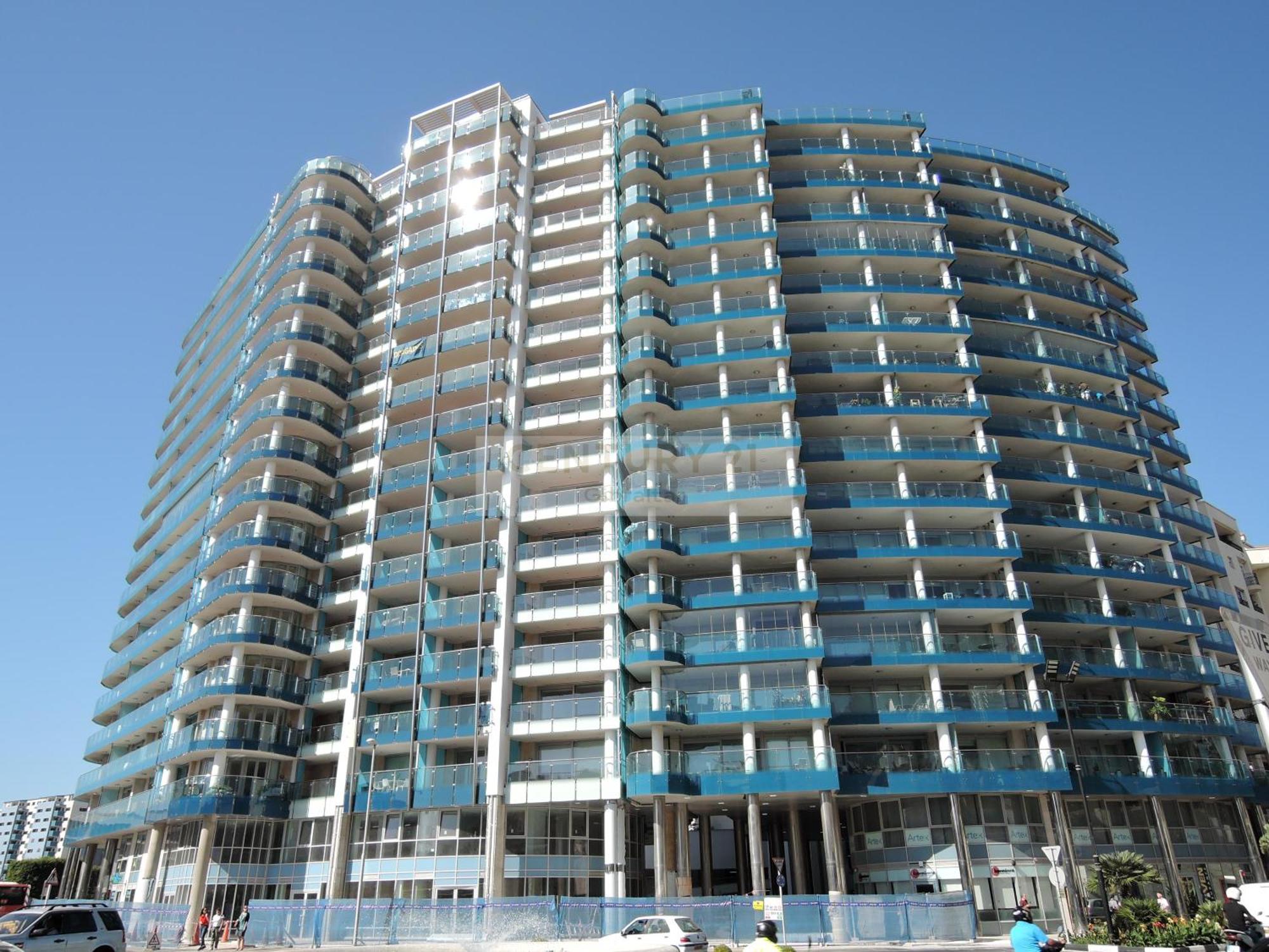 Ocean Village High Floor Luxury Modern Apartment غيبرالتار المظهر الخارجي الصورة